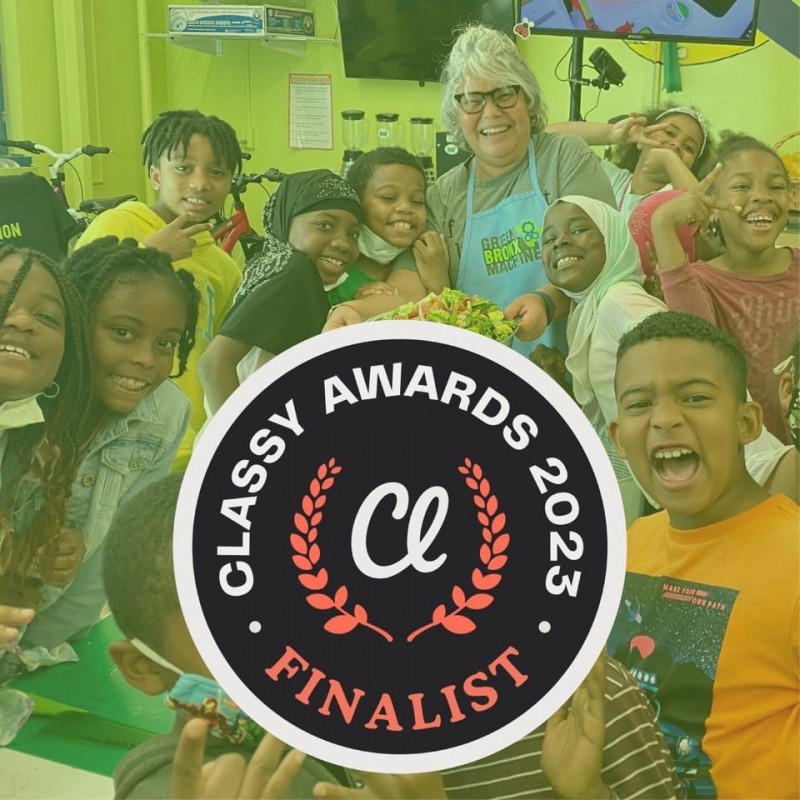 Green Bronx Machine Named a Finalist in the 2023 Classy Awards